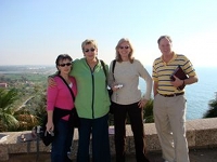 Having fun in Israel